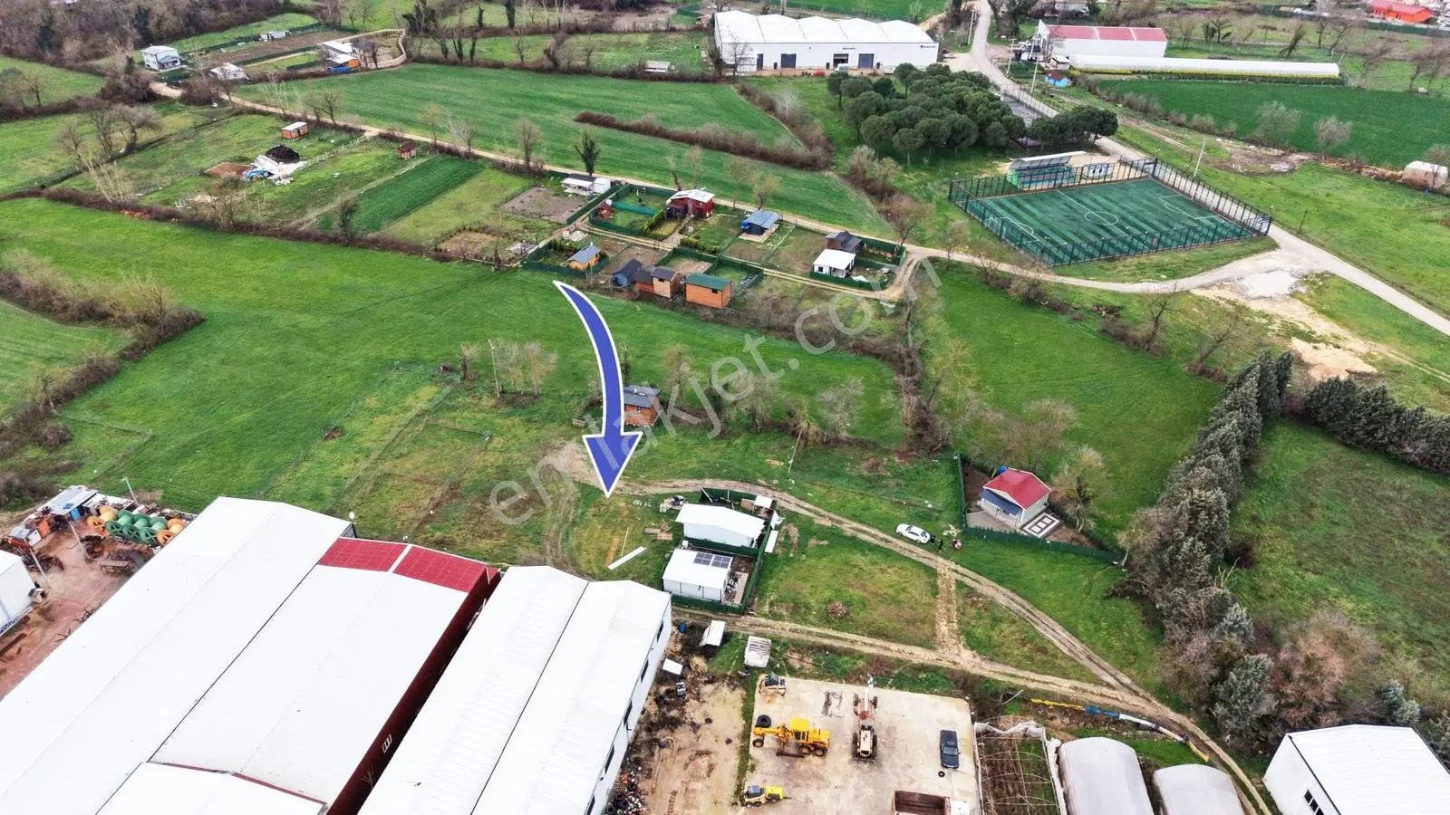 Nilüfer Tahtalı Yerleşime Yakın 560m² Satılık Hobi Bahçesi