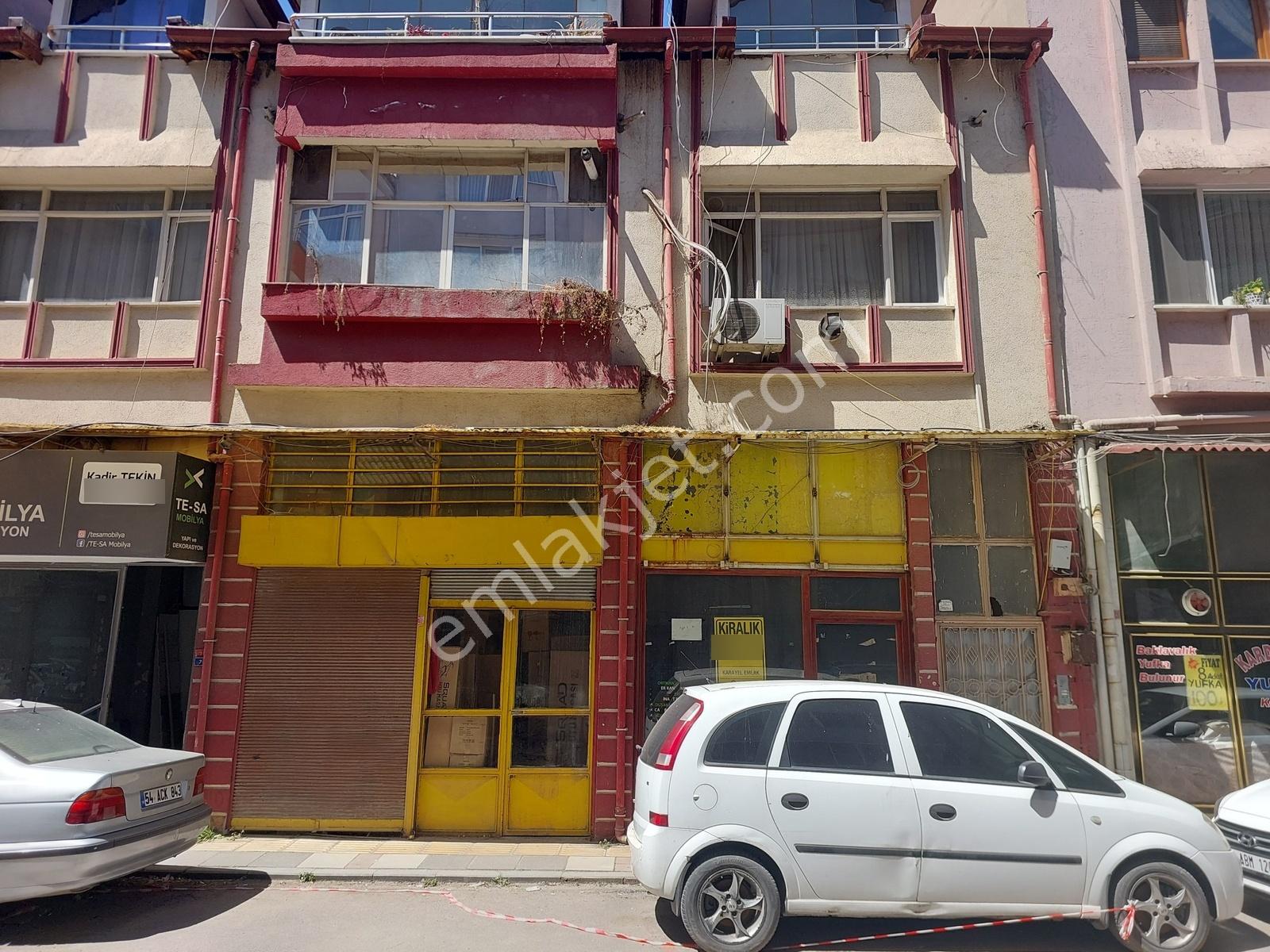 Sakarya Adapazarı Orta Mahallede Kiralık Dükkan Depozito Yok