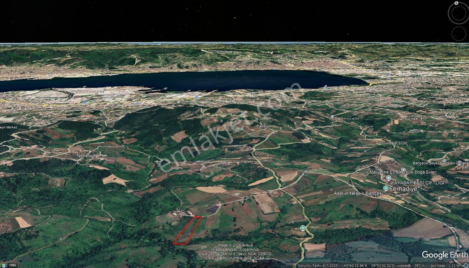 Gölcük Nüzhetıye Mah. 10.500 M2 Satılık Arazi - Görsel 11