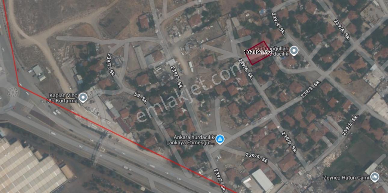 Satılık Arsa Sanayi - 500 M2 Tek Tapu Ticari İmarlı Parsel - Görsel 8