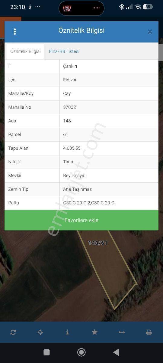 Ekin Group'tan Çay Mah. 4.035 M2 Satılık Tarla - Görsel 12