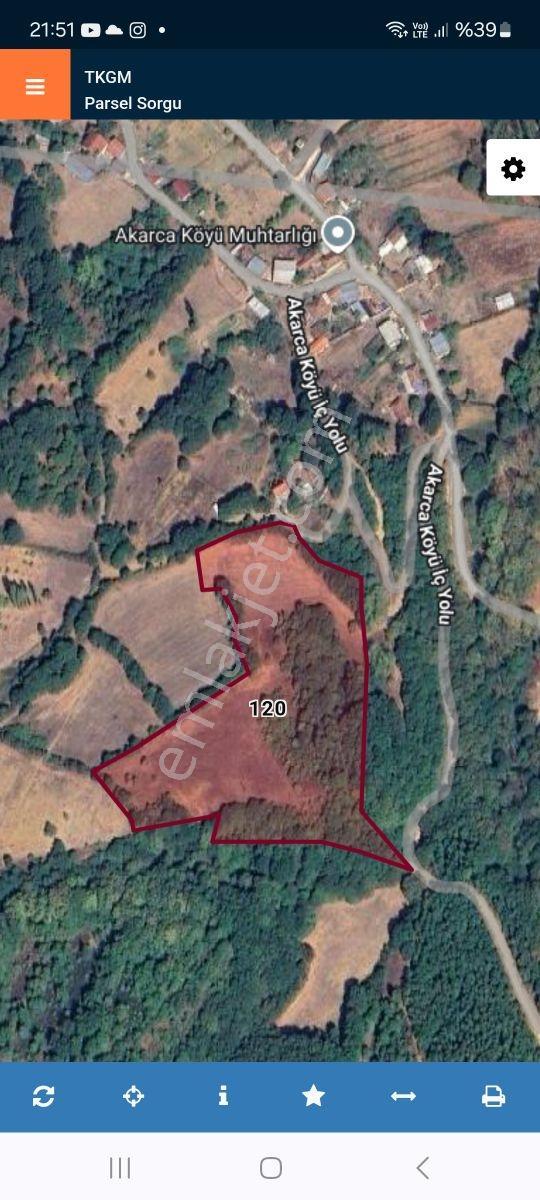 Öztarlacıdan Akarca Satılık Yatırım Fırsatı Arazi 22550 M2 - Görsel 9