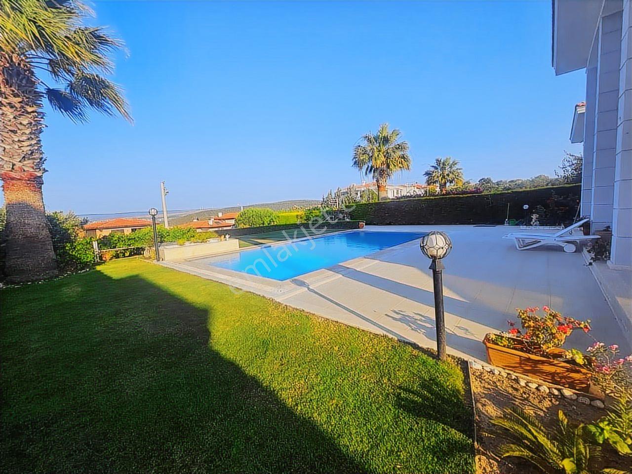 İzmir Çeşme Paşalimanı Full Deniz Manzaralı Müstakil Lüks Villa - Görsel 3