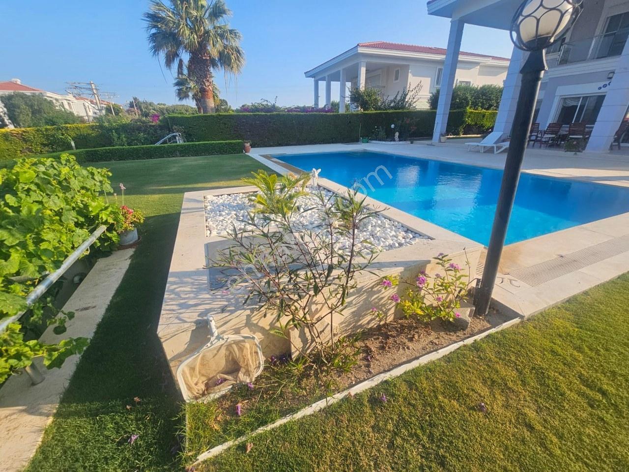 İzmir Çeşme Paşalimanı Full Deniz Manzaralı Müstakil Lüks Villa - Görsel 28