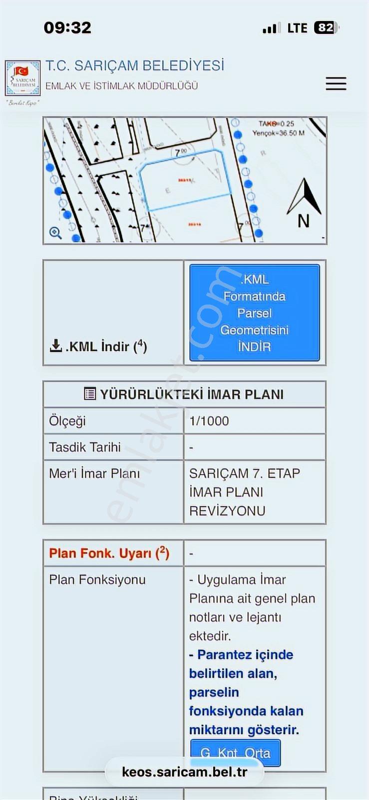 Osmangazide 1.410 M2 Tek Tapu Merkezi Lokas.1.6 Yoğun.satlk Arsa - Görsel 10