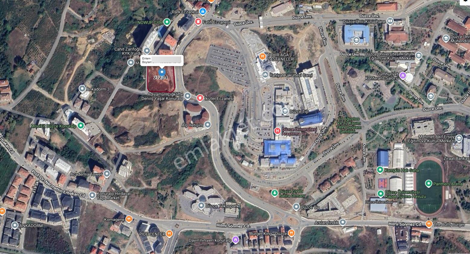 Konuralp’te Üniversite Karşısı 6681 M2 Satılık Kupon Arsa! - Görsel 12