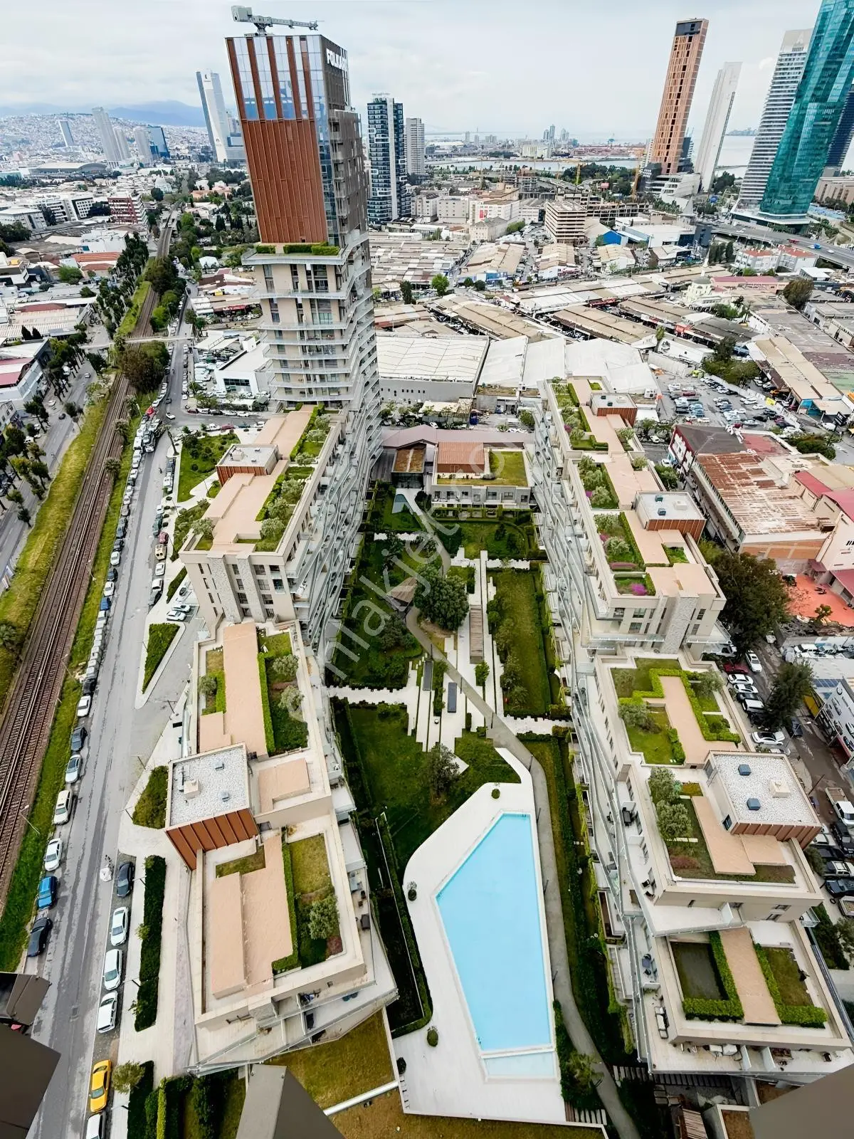 Folkart Incityde Eşsiz Deniz Ve Şehir Manzaralı 160m2 3+1 Daire - Görsel 11