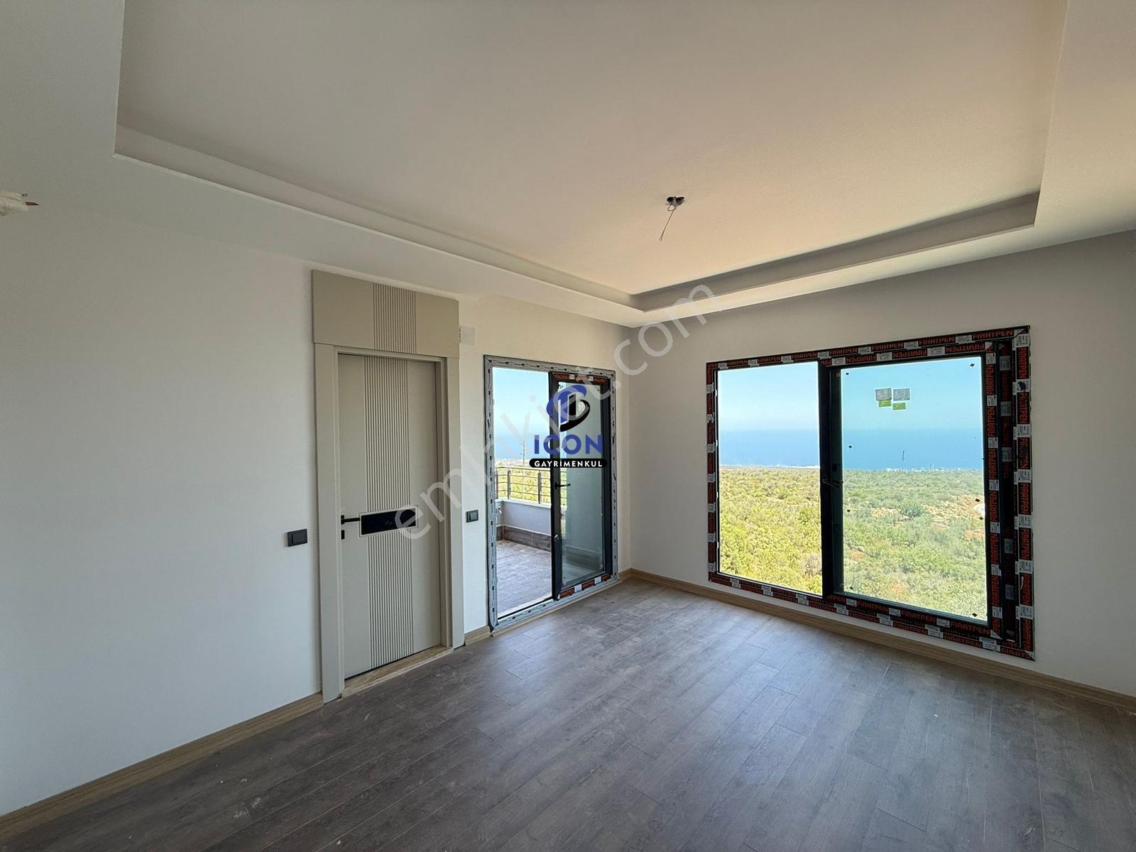 Icon'dan Panoramik Deniz Manzaralı Dubleks İkiz Villa - Görsel 28