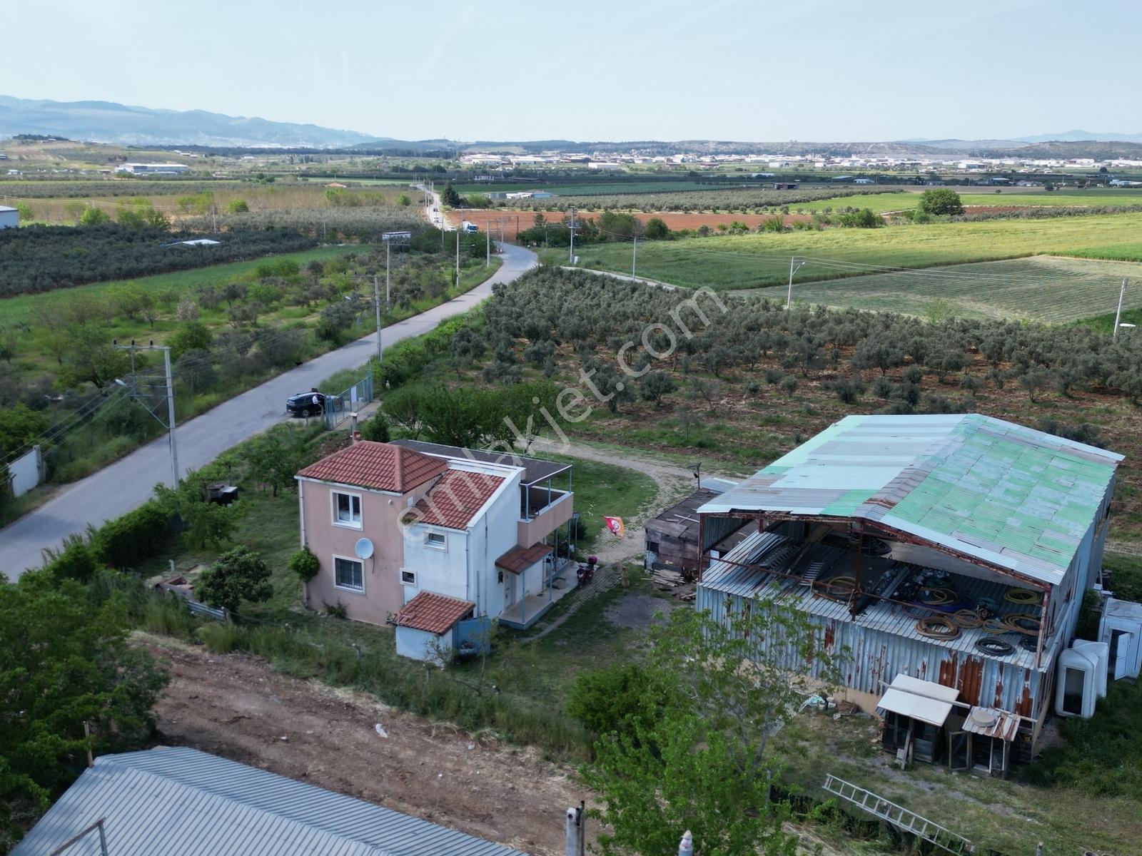 Q'zen Den Üç Tarafı Yol 2 Katlı Evi Olan 12420 M2 Tarla - Görsel 22