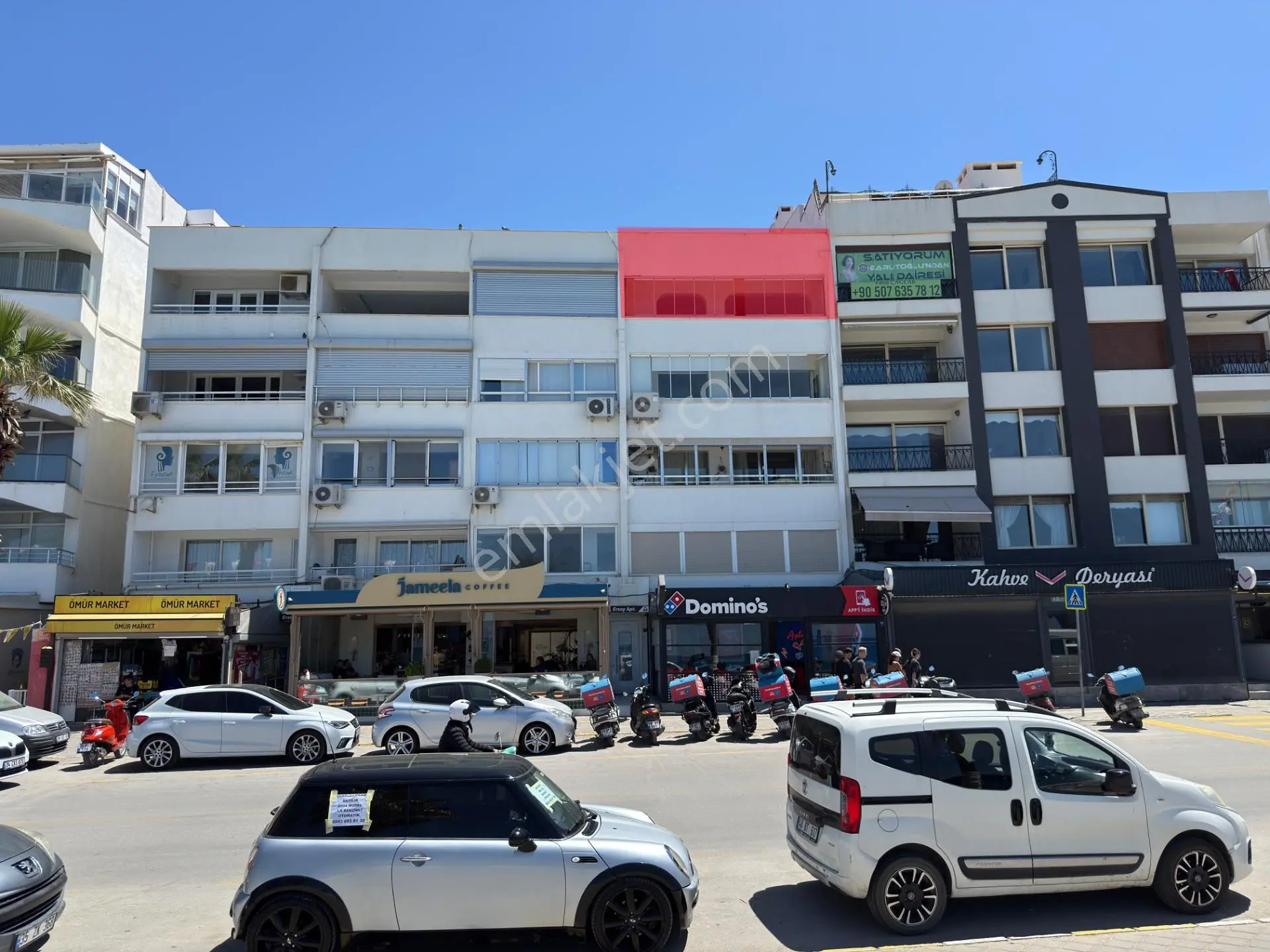 Kuşadası Emsalsiz Lokasyon Sahil Yolunda Deniz Manzaralı Yalı Dairesi - Görsel 2