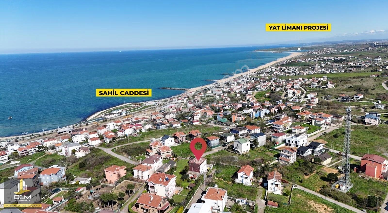 Arnavutköy Karaburun'da Deniz Manzaralı Satılık Villa - Görsel 24