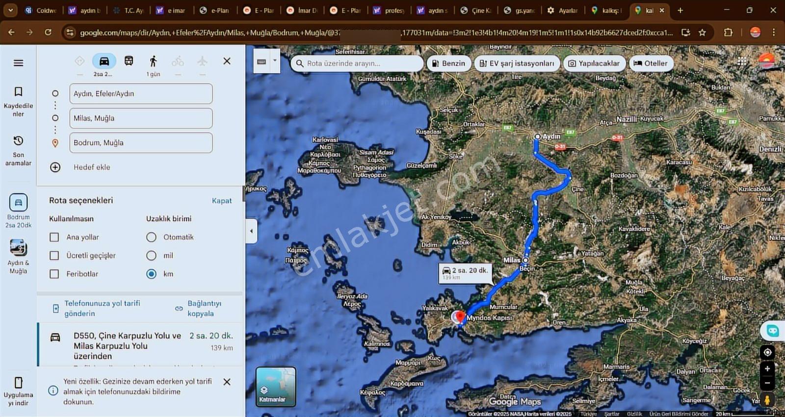 Aydın Çine Saraçlar'da Arsa, Ev, Ticari, Çiftlik Kurulu Sistem - Görsel 17