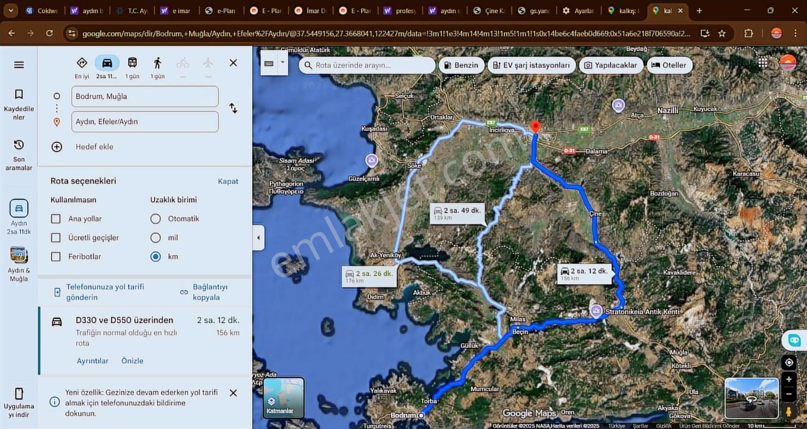 Aydın Çine Saraçlar'da Arsa, Ev, Ticari, Çiftlik Kurulu Sistem - Görsel 16