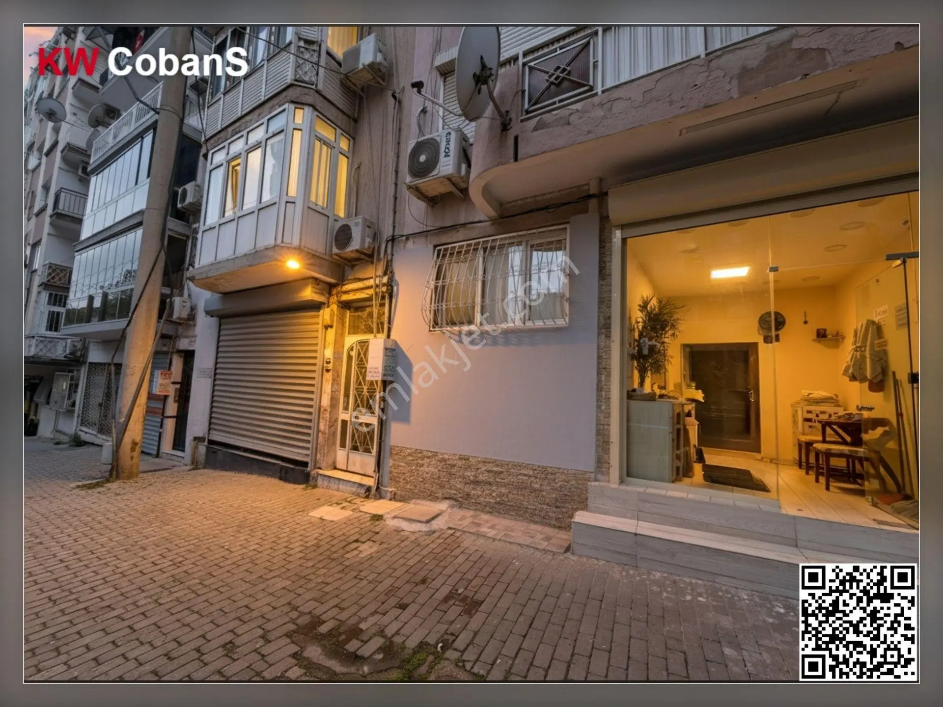 Kw Cobans’tan Konak’ta Uygun Fiyatlı Yatırımlık 1+0 Dükkan!