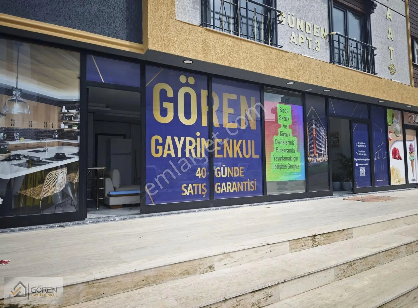 Gören Gayrimenkul'den 3+1 Dubelx Krediye Uygun