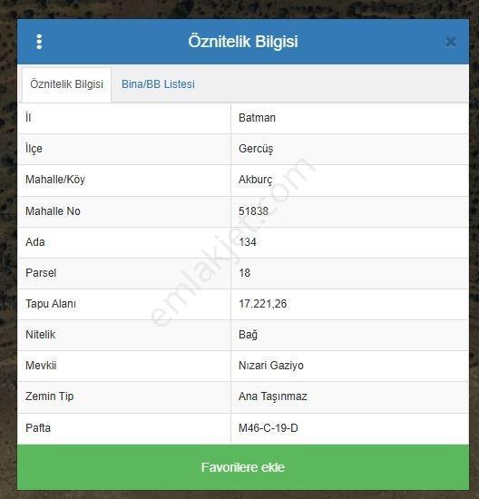 Satılık Batman Gerçüşte Akburç Ta 17221metrekare - Görsel 15