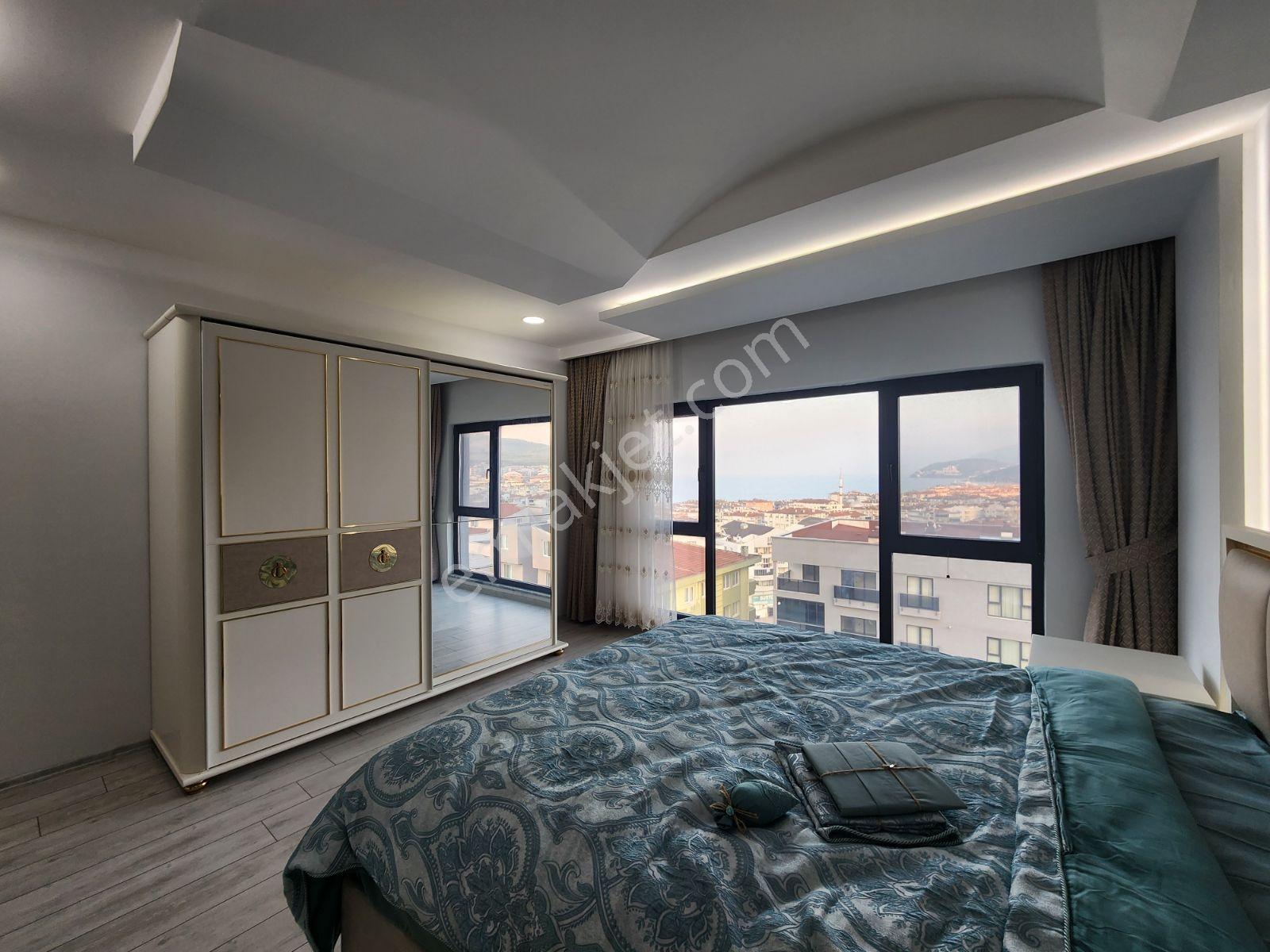 300m2, Harika Manzaralı, Eşyalı, 5+1, Sealine2 Dublex - Görsel 37