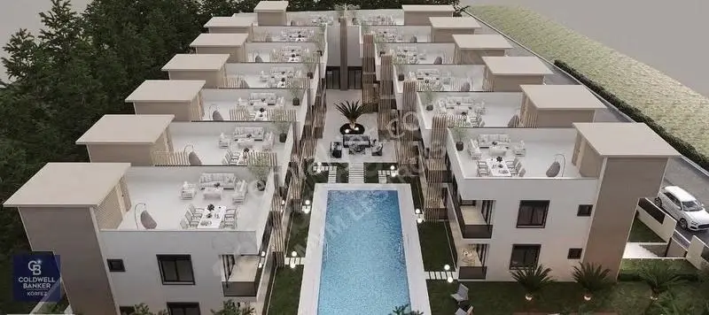 Kızılkeçili'de Site İçinde Satılık Havuzlu Villa