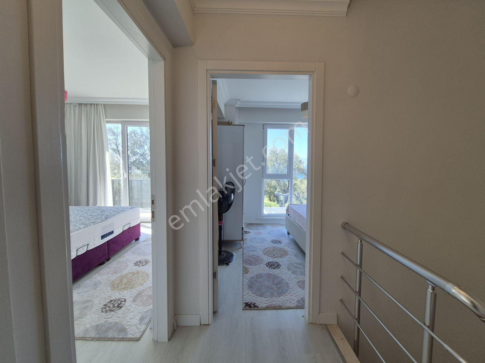 Gömeç Karaağaç'ta Havuzlu, Deniz Manzaralı 4+1 Satılık Villa - Görsel 18