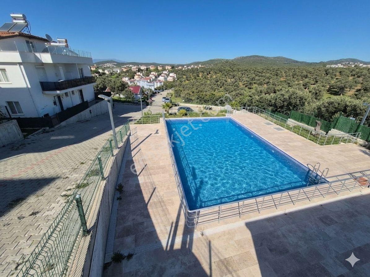 Gömeç Karaağaç'ta Havuzlu, Deniz Manzaralı 4+1 Satılık Villa - Görsel 3