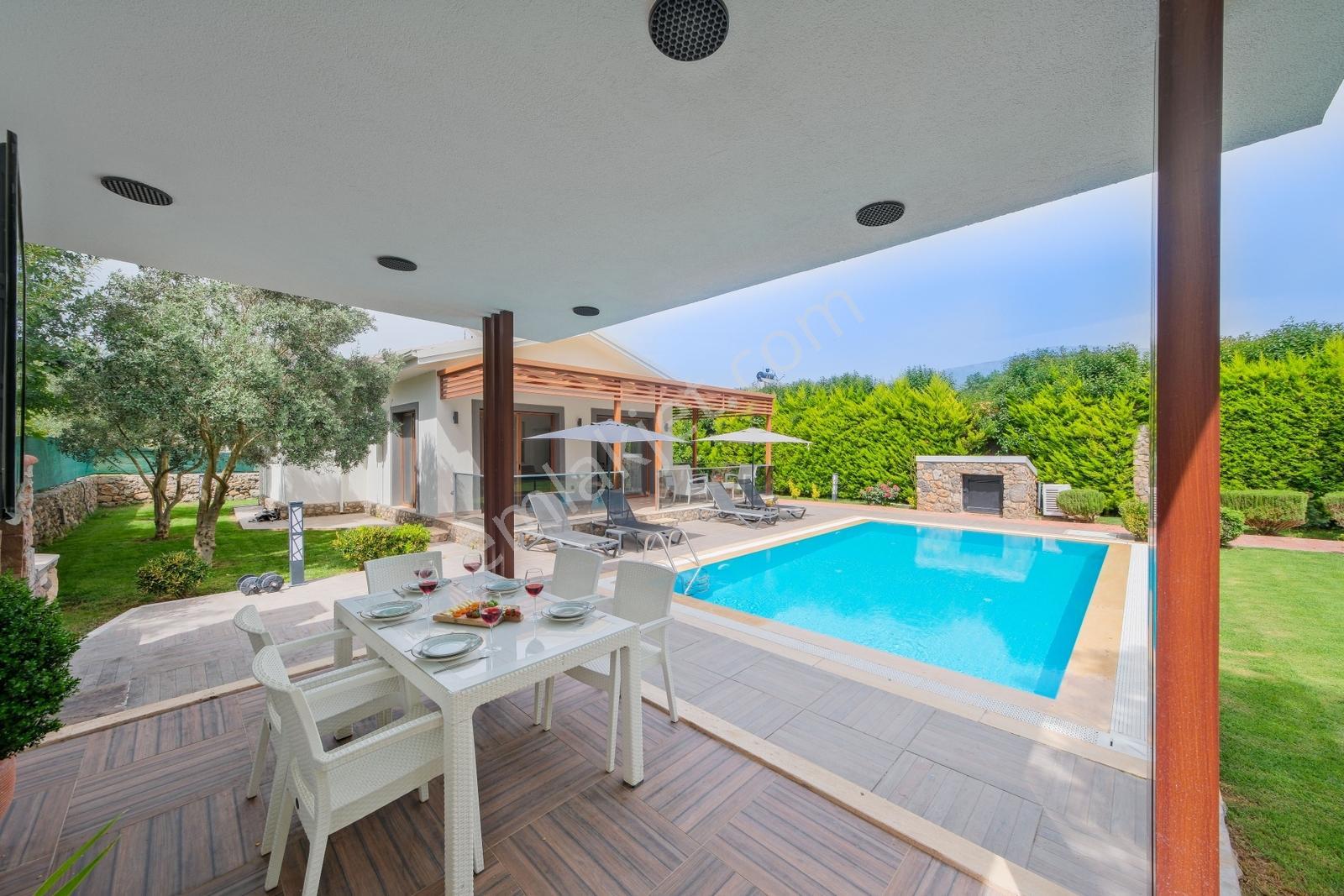 Kayaköy'de Uzun Dönem Kiralık Villa (ısıtmalı Havuz) - Görsel 33
