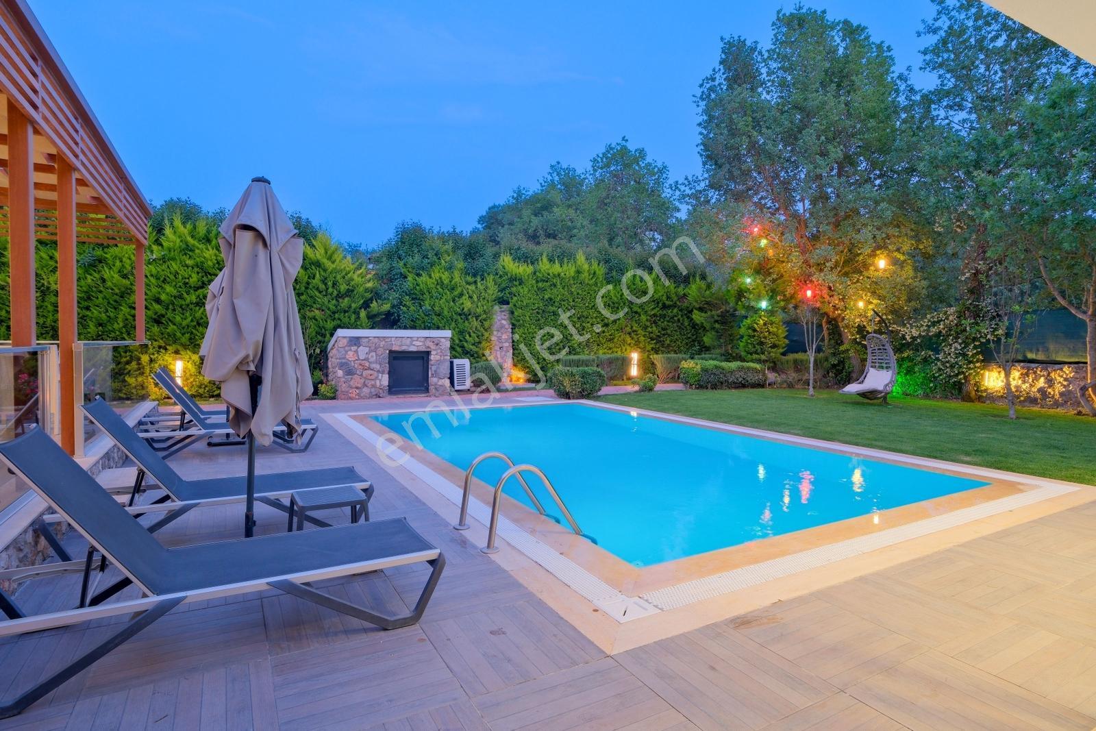 Kayaköy'de Uzun Dönem Kiralık Villa (ısıtmalı Havuz) - Görsel 20