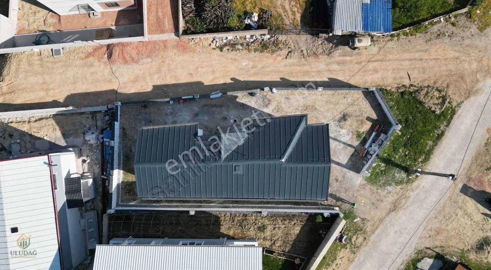 Kestel Çataltepede 377m² Arsada Özel Tasarım 200m² Çelik Villa - Görsel 3
