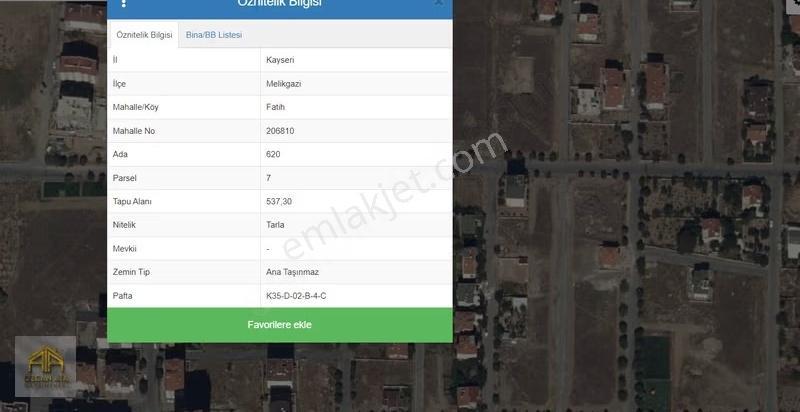 Özcan Ata'dan Mimarsinan Fatih'de Nakit Satılık Köşe Parsel - Görsel 2