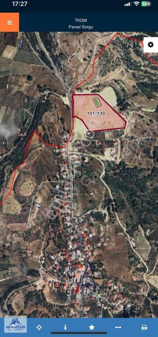 Mersin Mezitli Kuzucubelen'de Satılık 33.5 Dönüm Manzaralı Tarla - Görsel 3