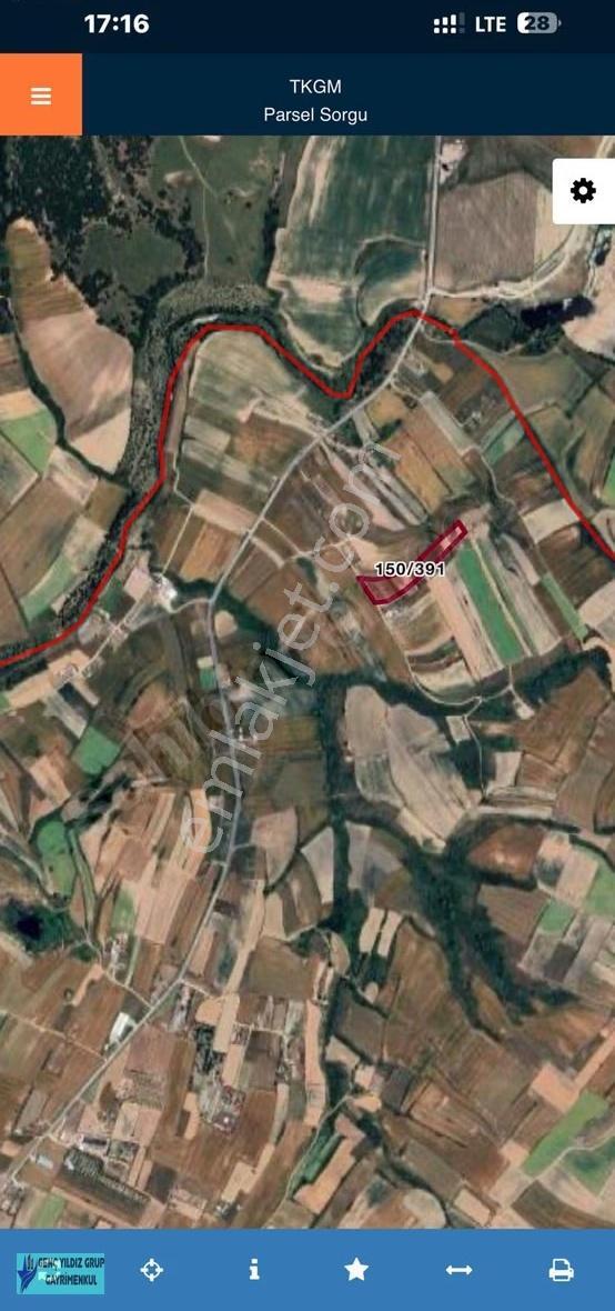 Kapaklı Bahçeağıl' Da 554 Mt2 Hisseli Tarla - Görsel 2