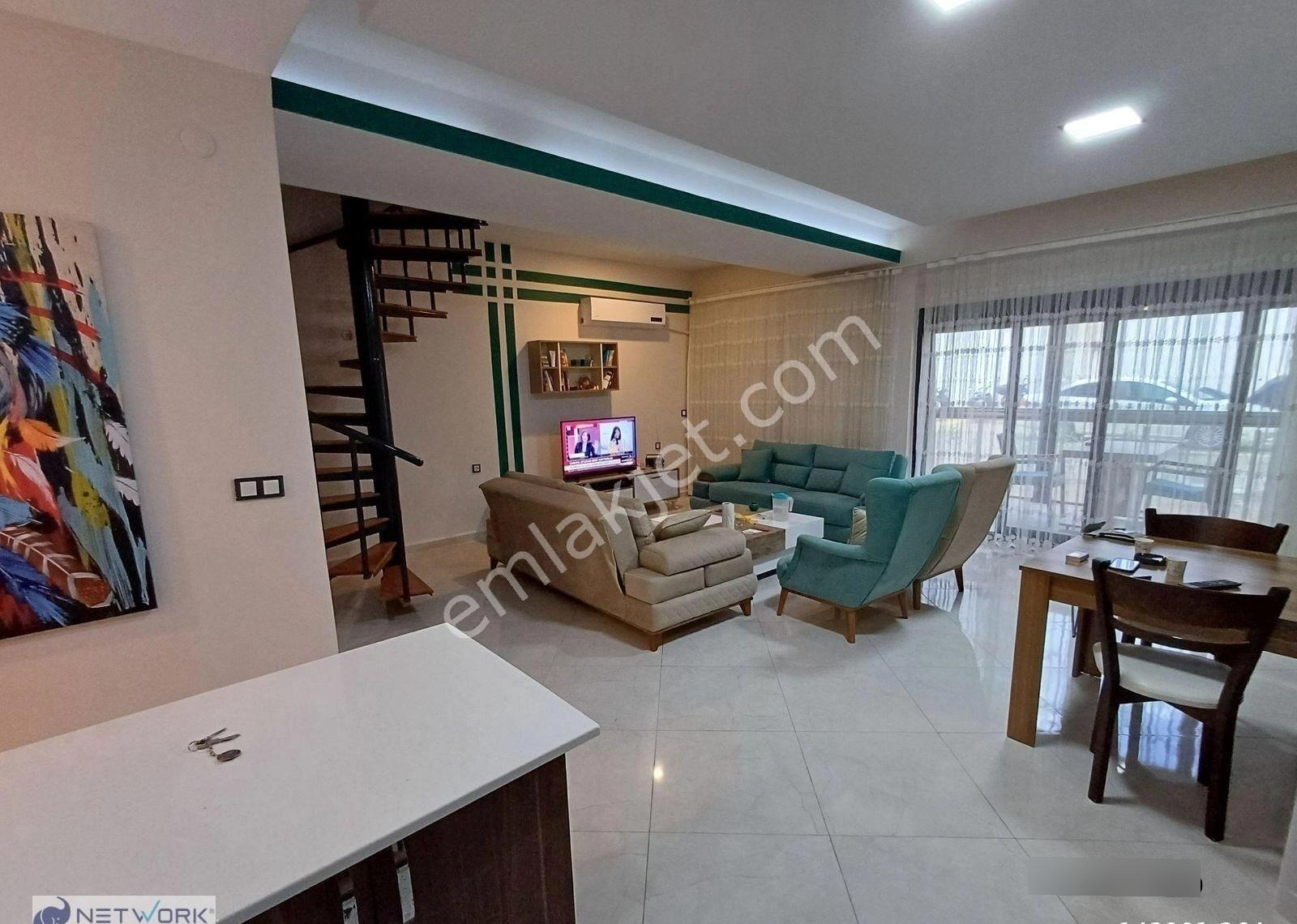 Kuşadası Merkeze Yakın Ful Eşyalı Yıllık Kiralık Dubleks Daire - Görsel 15