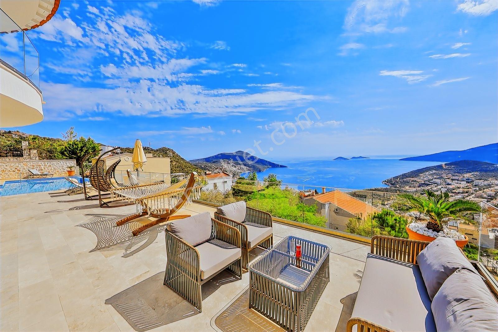 Kalkan Kızıltaşta 5 Yatak Odalı Muhteşem Villa - Görsel 16