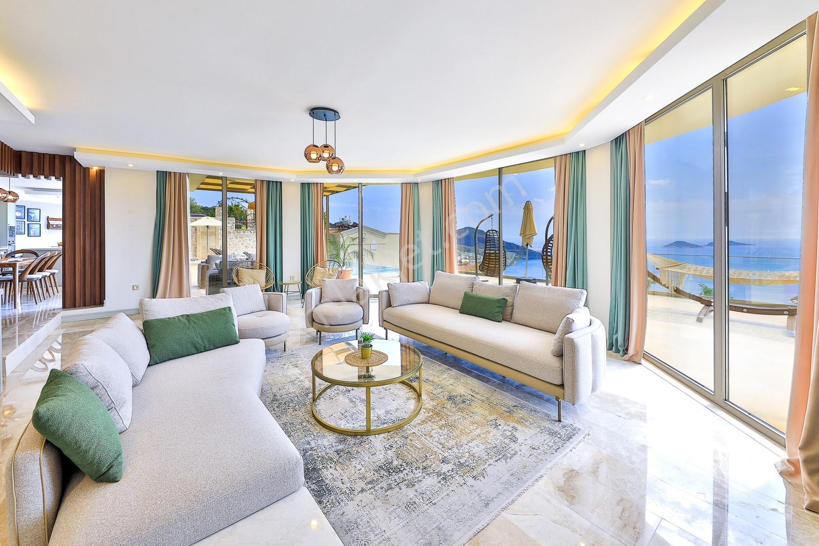 Kalkan Kızıltaşta 5 Yatak Odalı Muhteşem Villa - Görsel 35