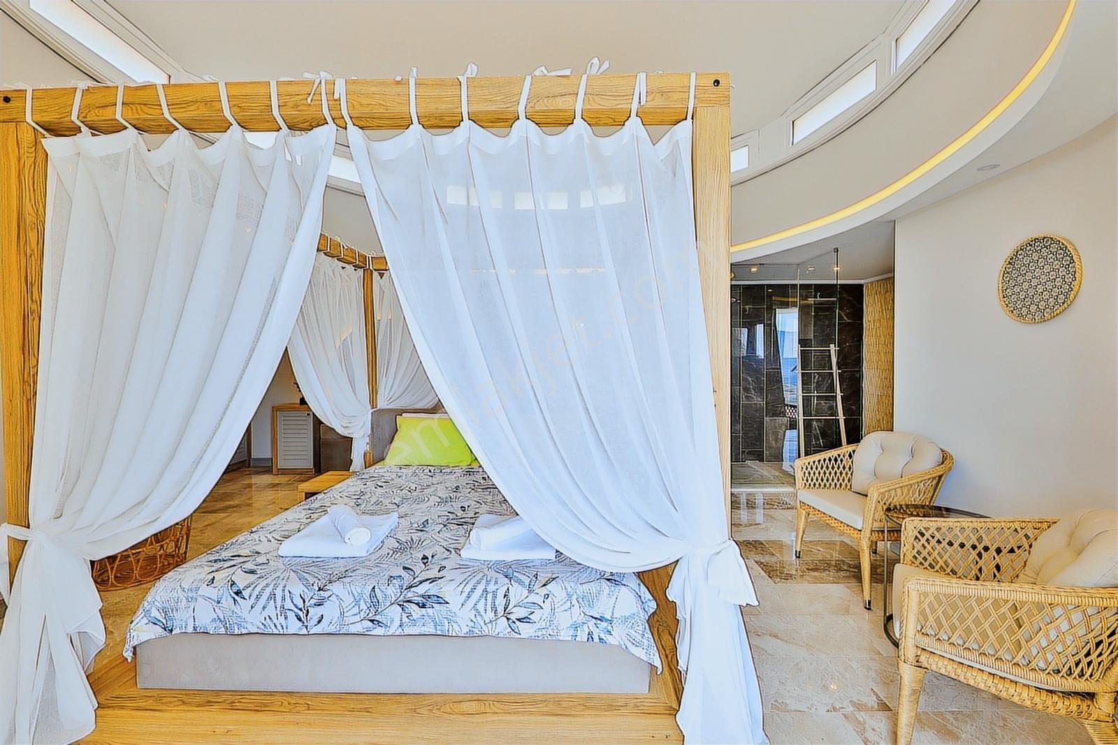 Kalkan Kızıltaşta 5 Yatak Odalı Muhteşem Villa - Görsel 27