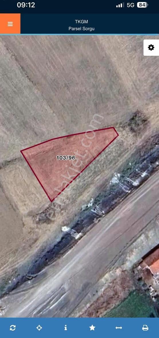 Banaz Merkez 1 Km Güllüçamda 1073m2 Yola Sıfır Tarla - Görsel 5