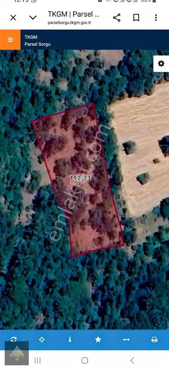 Çanakkale Yenice Çal'da Müstakil 2421 M2 Satılık Tarla - Görsel 4