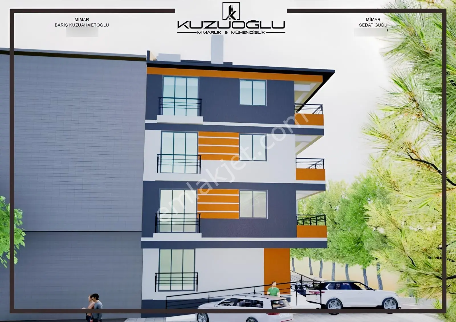 Sıfır Proje! Salı Pazarı Asansörlü, Balkonlu 1+1 / 2+1 Daireler - Görsel 2