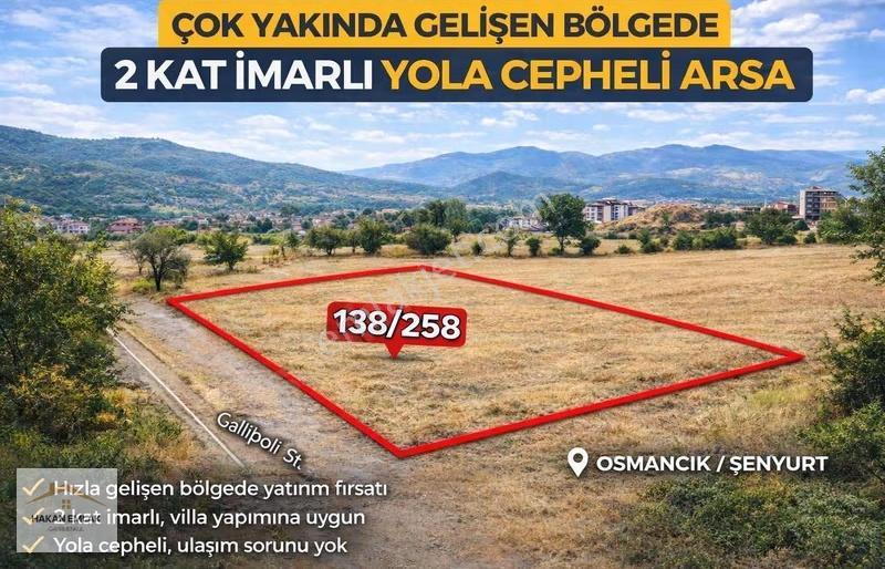 Hakan Emlaktan Şenyurt Mah. 2 Kat İmarlı Satılık Arsa