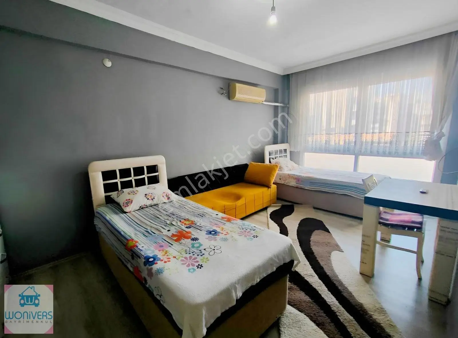 Wonivers'den Hasır Camii Civarında Eşyalı Kiralık 2+1 - Görsel 2