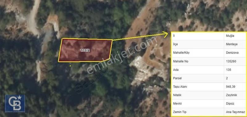 Muğla Menteşe Denizova'da 948 M2 Satılık Tarla - Görsel 3