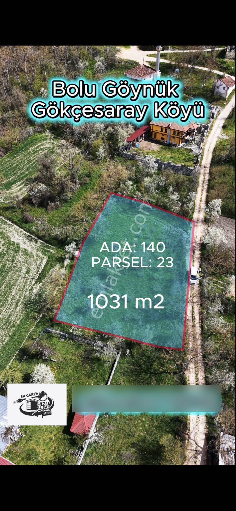 Satılık İmarlı İkiye Bölünebir Bolu Göynük Gökçesaray Yatırımlık Fırsat - Görsel 3