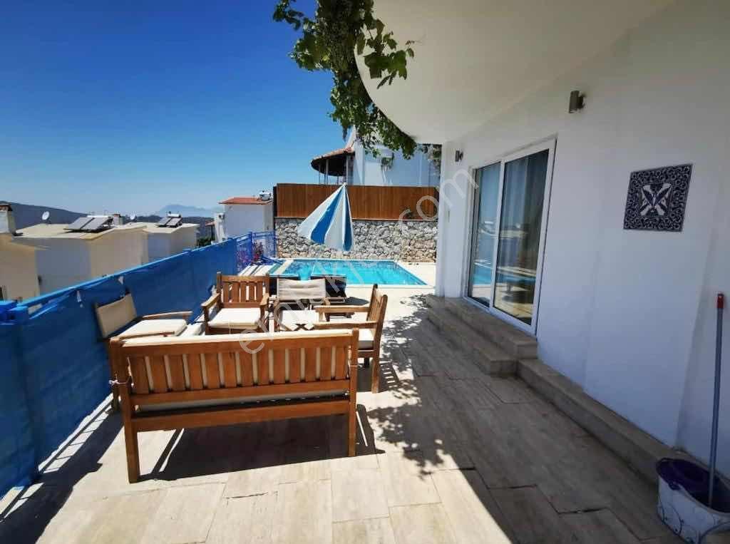 Kaş'ta 3+1 Full Panoramik Deniz Manzaralı Satılık Müstakil Villa - Görsel 11