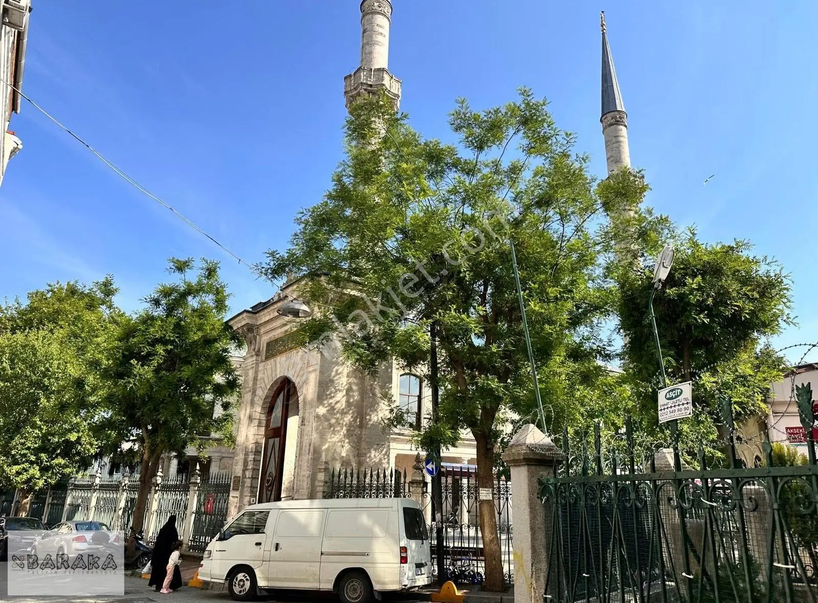 █ Hırka-i Şerif Camii Karşısında Yüksek Giriş Satılık Daire █