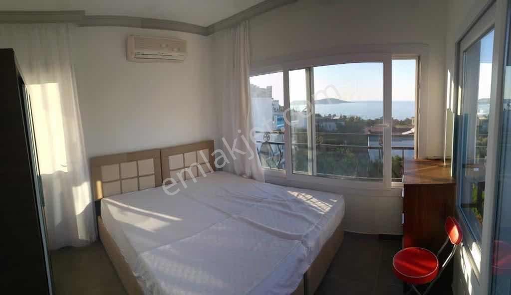 Bodrum Gümüşlük Satılık Deniz Manzaralı Mustakil Havuzlu Villa. - Görsel 15