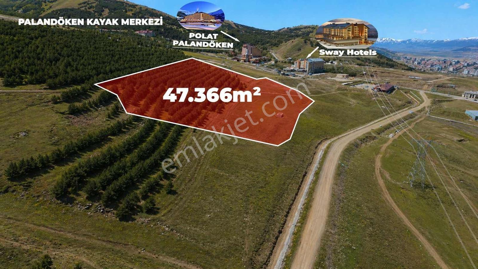Palandöken'de Otellerin Yanında 47.366 M2 Turizm Planı İçinde - Görsel 11