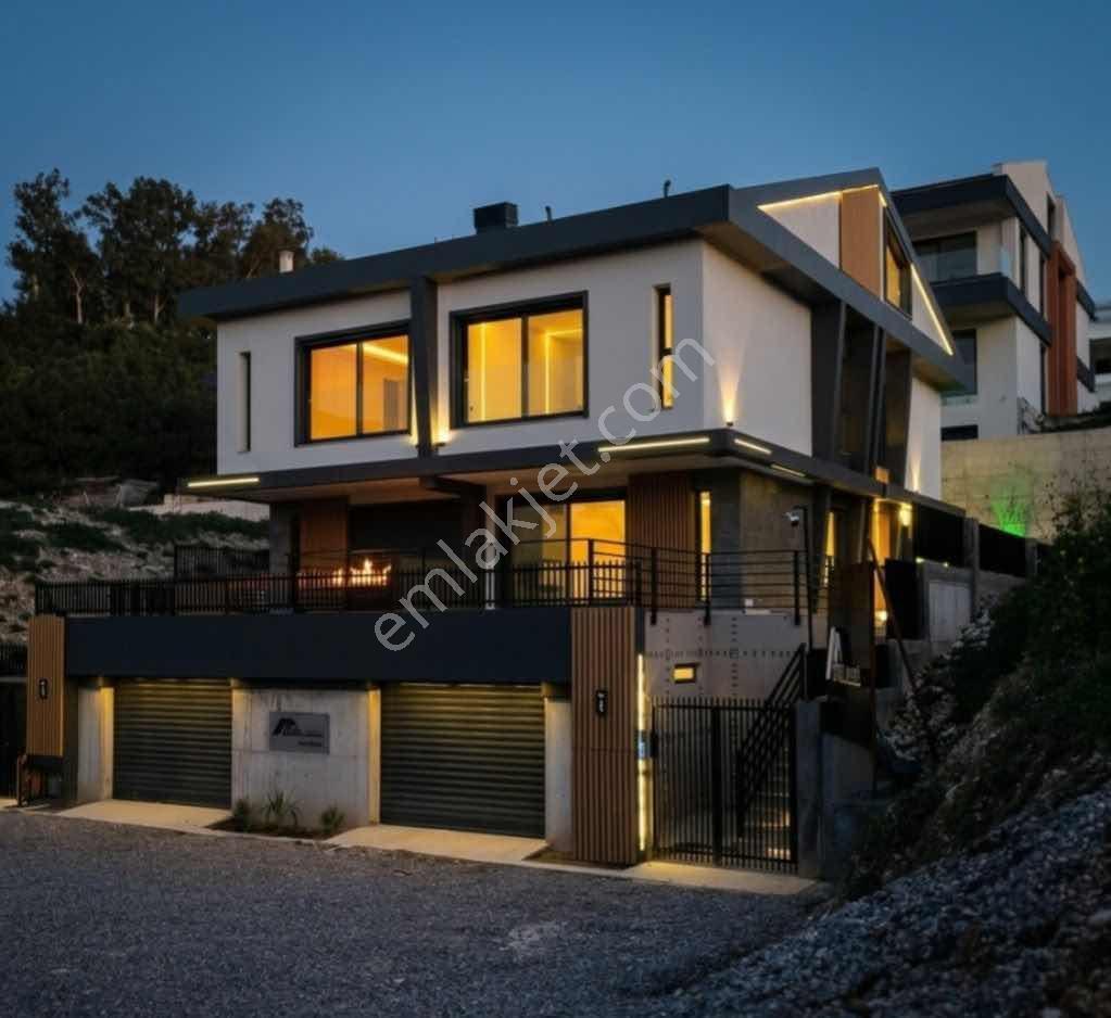 İzmir Urla Ted Koleji Yakını Sıfır Deniz Manzaralı Villa - Görsel 21