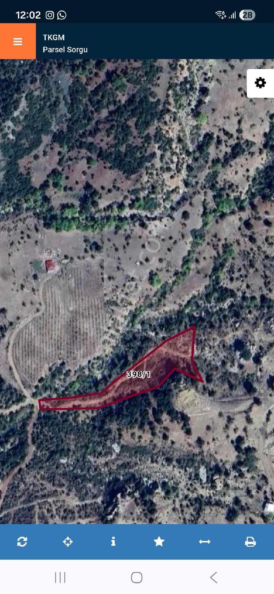 Kumluca Kuzca ,hisarçandır Sınırında 6,600m2 Arazi Kemere 20 Dakika .