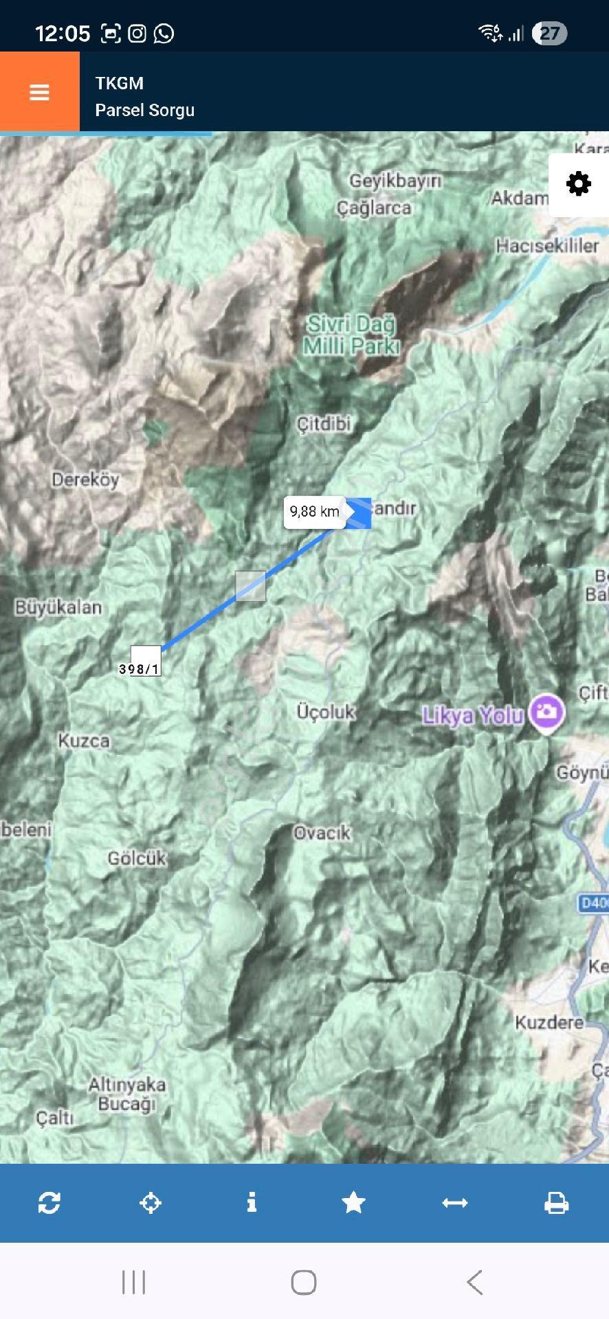 Kumluca Kuzca ,hisarçandır Sınırında 6,600m2 Arazi Kemere 20 Dakika . - Görsel 7