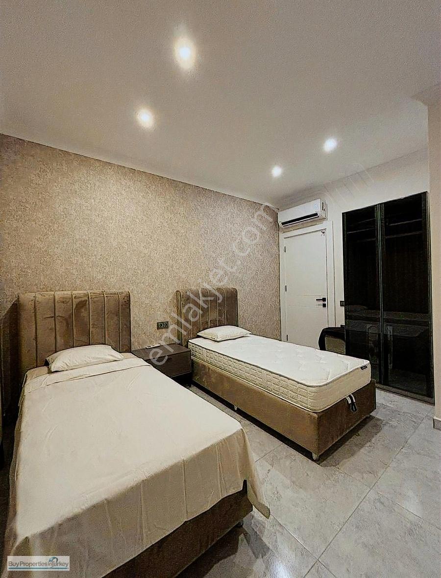 Alanya Avsallar'da Deniz Manzaralı 2+1 Dubleks Daire Full Eşyalı - Görsel 17