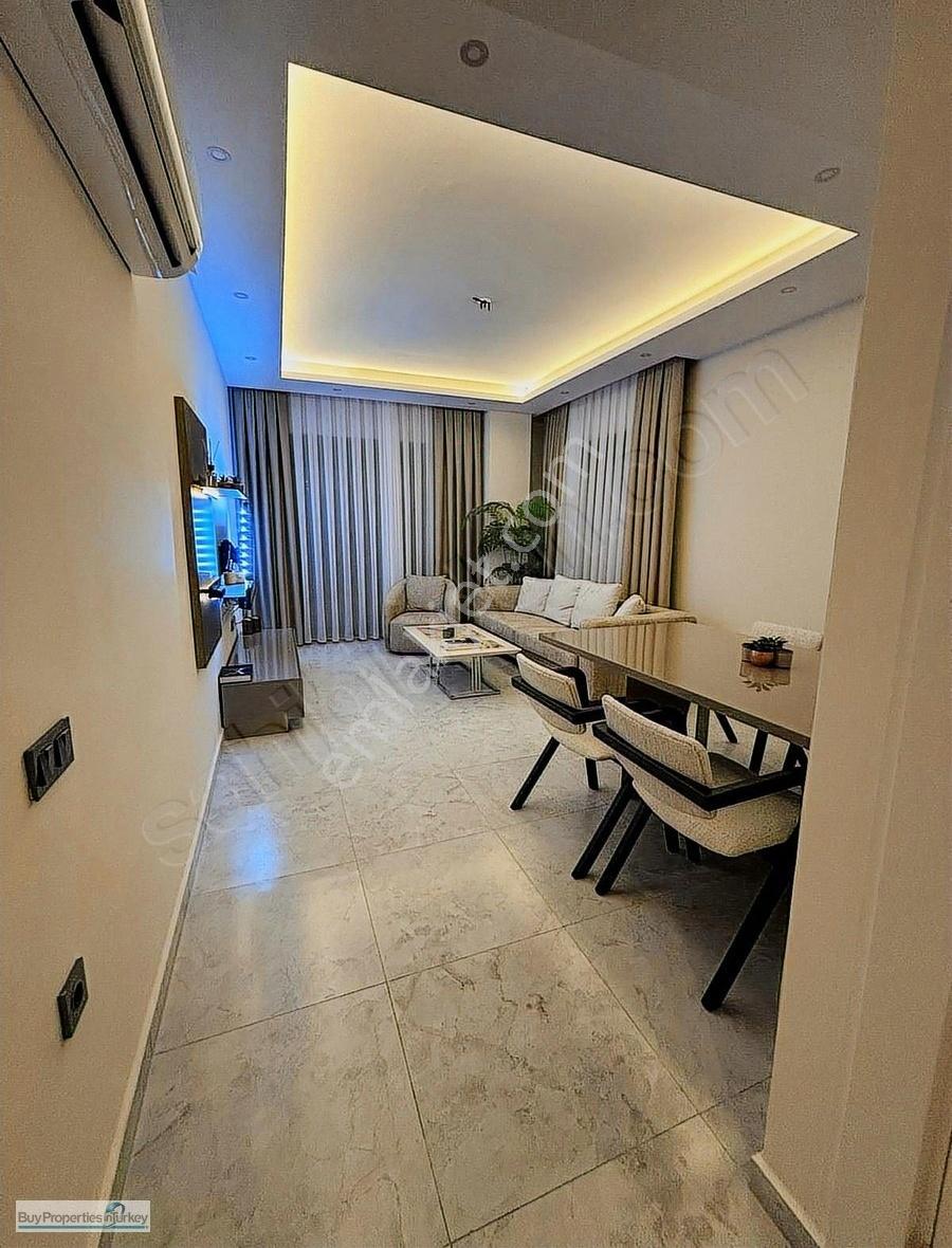 Alanya Avsallar'da Deniz Manzaralı 2+1 Dubleks Daire Full Eşyalı - Görsel 13